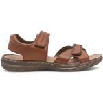 Dámské Kožené sandály Rieker v hnědé barvě z kůže ve velikosti 44 na léto 