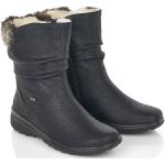 Dámské Zimní boty Rieker v černé barvě ve velikosti 42 na zimu 