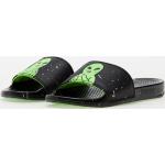 Pantofle ripndip v neonově zelené barvě z gumy ve velikosti 5 na léto 