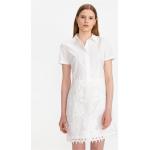 Dámské Košilové šaty Guess Rita v bílé barvě z bavlny ve velikosti M 