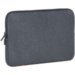 Pánské Pouzdra na notebook Riva Case v tmavě šedivé barvě z neoprenu 