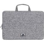 Pánské Pouzdra na notebook Riva Case Nepromokavé ve světle šedivé barvě v elegantním stylu 