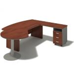 Rohové stoly v moderním stylu 