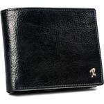 Pánské Kožené peněženky Rovicky v černé barvě v kancelářském stylu z kůže ve slevě 