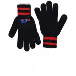 Dětské rukavice Chlapecké v černé barvě s pruhovaným vzorem ve velikosti 2 od značky Diesel z obchodu Vermont.cz s poštovným zdarma 