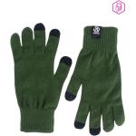 Pánské Zimní rukavice Meatfly v zelené barvě z akrylu ve velikosti Onesize 
