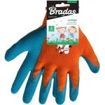 Dětské Zahradní rukavice v oranžové barvě 