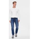 Pánské Slim Fit džíny Tommy Hilfiger v bílé barvě ve velikosti XXL ve slevě plus size 