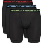 Nike Sada 3 kusů boxerek Flex Micro 0000KE1028 Černá