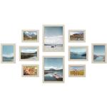 Rámečky na fotky v hnědé barvě v minimalistickém stylu ze dřeva ve velikosti 20x25 