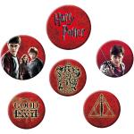 Placky & odznaky s motivem Harry Potter 6 ks v balení ve slevě 