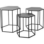 Konferenční stolky v černé barvě v minimalistickém stylu 