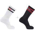 Sportovní ponožky Salomon v bílé barvě ze síťoviny ve velikosti L 