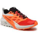 Pánské Krosové běžecké boty Salomon Sense Ride v oranžové barvě z látky 