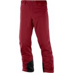 Pánské Golfové kalhoty Salomon Icemania v červené barvě ve velikosti XXL plus size 