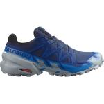 Pánské Minimalistické běžecké boty Salomon Speedcross 1 v modré barvě v minimalistickém stylu Gore-texové ve velikosti 45,5 prodyšné 