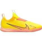 Dětská  Sálová obuv Nike Academy v žluté barvě z koženky ve velikosti 31 