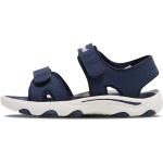 Dětské Páskové sandály Hummel v modré barvě ve velikosti 34,5 na léto 