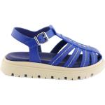 Dívčí Designer Kožené sandály MARNI v modré barvě ve velikosti 39 na léto 