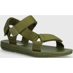 Pánské Páskové sandály Camper v zelené barvě z gumy ve velikosti 46 na léto 