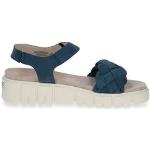 Dámské Vycházkové sandály Caprice v modré barvě ve velikosti 39 ve slevě na léto 
