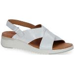 Dámské Vycházkové sandály Caprice v bílé barvě ve velikosti 38 ve slevě na léto 