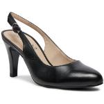 Dámské Sandály Caprice v černé barvě v elegantním stylu ve velikosti 39 na léto 