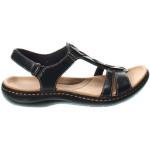 Dámské Sandály na podpatku Clarks v černé barvě ve velikosti 41 na léto 