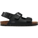 Dámské Kožené sandály CMP v černé barvě z koženky ve velikosti 41 veganské na léto 