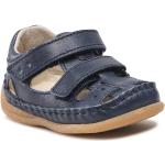 Dívčí Kožené sandály Froddo v modré barvě z kůže ve velikosti 18 ve slevě na léto 