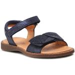 Dívčí Kožené sandály Froddo v modré barvě z kůže ve velikosti 25 ve slevě na léto 