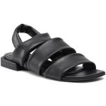 Kožené sandály FURLA Furla v černé barvě z kůže ve velikosti 37 na léto 