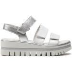 Dámské Vycházkové sandály Gabor ve stříbrné barvě ve velikosti 37 na léto 