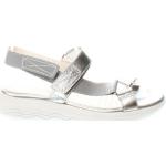 Dámské Sandály Geox ve stříbrné barvě ve velikosti 41 na léto 