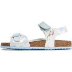 Dívčí Kožené sandály Geox v bílé barvě z koženky ve velikosti 39 s motivem Ledové království veganské ve slevě na léto 