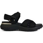Dámské Kožené sandály Geox v černé barvě z kůže ve velikosti 41 na léto 
