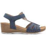 Dámské Vycházkové sandály Inblu v modré barvě ve velikosti 38 na léto 
