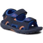 Chlapecké Kožené sandály Kappa v modré barvě z koženky ve velikosti 35 veganské ve slevě na léto 