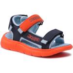 Chlapecké Kožené sandály Kappa v modré barvě z koženky ve velikosti 31 veganské na léto 