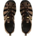 Pánské Kožené sandály Keen v hnědé barvě z kůže ve velikosti 41 ve slevě na léto 