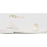 Dámské Kožené sandály Liu Jo v bílé barvě z kůže ve velikosti 39 ve slevě na léto 