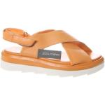 Dámské Sandály Marco Tozzi v oranžové barvě ve velikosti 40 na léto 