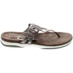 Dámské Sandály Marco Tozzi ve stříbrné barvě ve velikosti 37 ve slevě na léto 