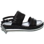 Dámské Sandály na podpatku Marco Tozzi v černé barvě ve velikosti 40 ve slevě na léto 
