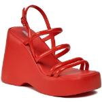 Dámské Vycházkové sandály Melissa v červené barvě ve slevě na léto 