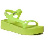 Dámské Vycházkové sandály Melissa v zelené barvě ve velikosti 40 ve slevě na léto 