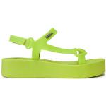 Dámské Vycházkové sandály Melissa v zelené barvě ve velikosti 38 ve slevě na léto 