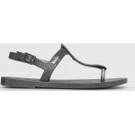 Dámské Sandály bez podpatku Melissa v šedé barvě z gumy ve velikosti 42 veganské ve slevě na léto 