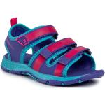Dětské Outdoor sandály Merrell ve fialové barvě z koženky ve velikosti 28 veganské na léto 