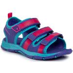 Dětské Kožené sandály Merrell ve fialové barvě z koženky ve velikosti 34 veganské ve slevě na léto 